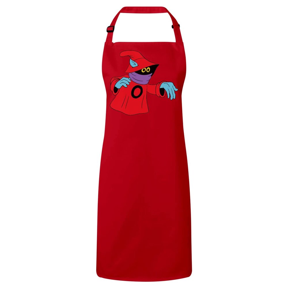 Fabulous Premium Red Kitchen Apron Orko He-Man Masters of the Universe Manga Anime