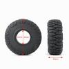 Runup 4PCS 1.9-Inch RC Rubber Tires for Axial SCX10 90047 and SCX10 III AXI03007 view 2