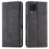 OKZone Compatible with Samsung Galaxy M32 4G, PU Leather Flip Case with Card Slots and Stand Function, Black view 1