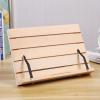 FACMAS Adjustable Folding Wooden Cookbook and Music Stand view 3