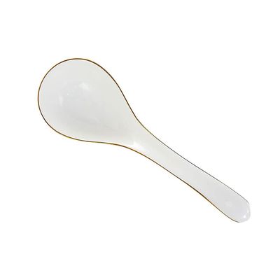 Moisture Large Ceramic Spoon Set with Long Handle (Color: A)