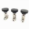 TANGJIANCHENG Adjustable Needle Valve, 1/8, 1/4, 3/8, 1/2 in Male Thread, 304 Stainless Steel, Straight Flow Control (Size: 3/8 in) view 3