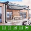 Transparent PVC Cover Tarp with Eyelets, 1.4 m × 2.3 m view 2