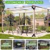 Transparent PVC Cover Tarp with Eyelets, 1.4 m × 2.3 m view 3