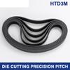 Closed-Loop HTD 3M Toothed Belt, 3 mm Pitch, 228/231/234/237/240/243/246/249 mm, 6/9/10/15 mm Rubber Drive Belt (2 pcs, 234 mm) view 2