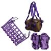 Flat Nylon Sling Lifting Net, 0.3–3.5 T Capacity, Purple view 1