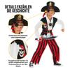 Morph Pirate Costume for Kids, Halloween Costume for Boys, 7–9 Years view 3