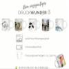 Personalized Musician Mug – Coffee Mug with Sheet Music, Trumpet and Name (Black and White) view 2