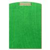 Btic Light Green Wooden Clipboard, Segment Shape, DIN A3–A6, 3 mm Birch Plywood view 2