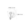 Cabilock 30-Piece Suction Cup Hooks, Versatile Fixing Hooks for Birdhouses, Flower Pots and More, Easy to Use at Home and in the Office view 2