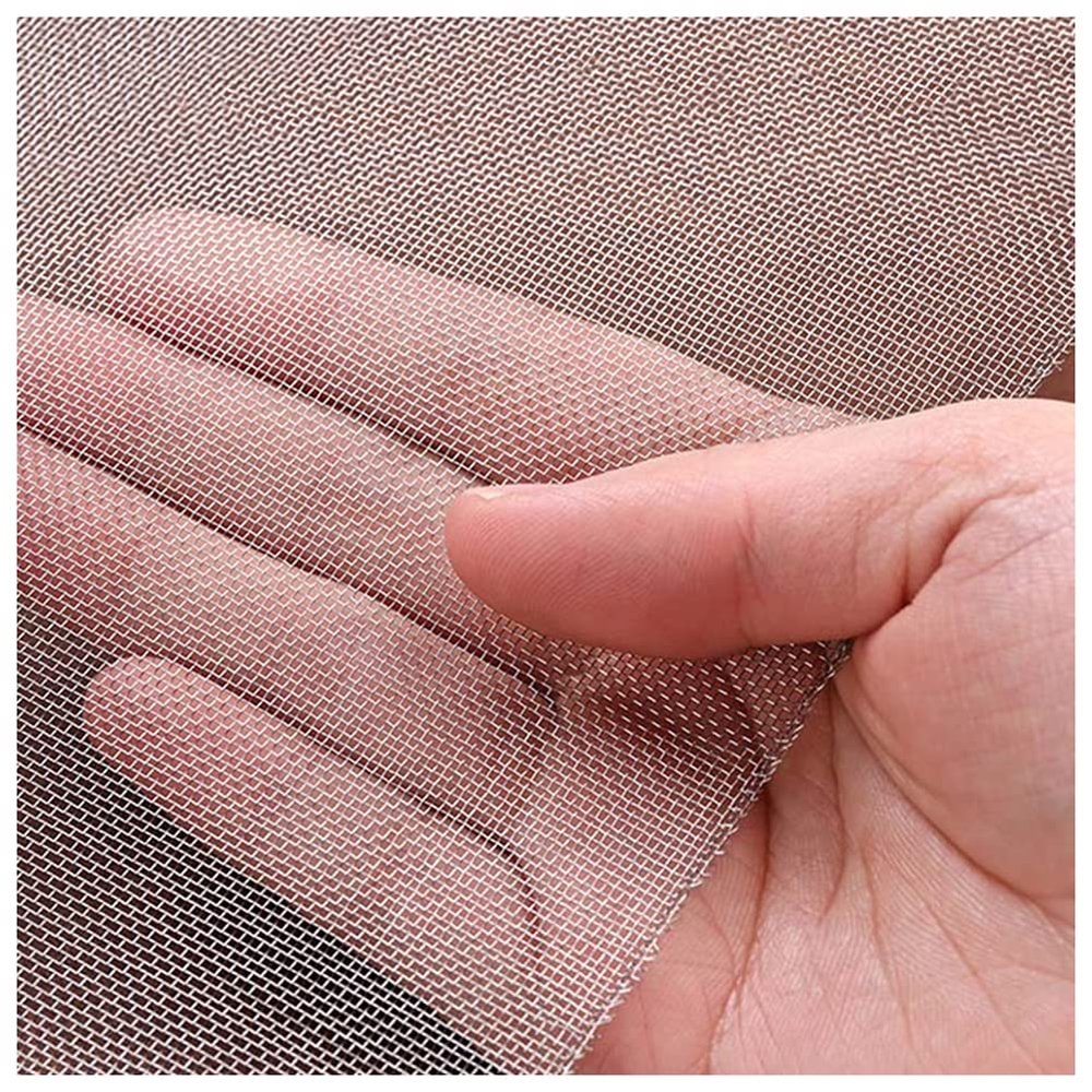 HDBODY 30-Mesh Stainless Steel Insect Screen Roll, 1.2 x 7 m