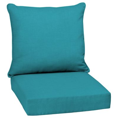 Arden Deep-Seating Outdoor Cushion Set, 61 x 61 cm, Seablue, Leala