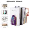 Cosmic Elephant Trippy Animal Bookends for Shelves view 3