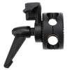 Mengmen 2-Pack Single Joint Head Clamps for Photo Studio Boom Arms and Reflector Holders view 2