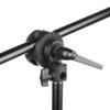 Mengmen 2-Pack Single Joint Head Clamps for Photo Studio Boom Arms and Reflector Holders view 3