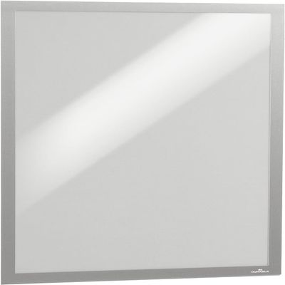 Durable DuraFrame Poster A2 Info Frame, Self-Adhesive, Silver, 505323