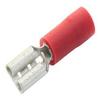Female Crimp Terminals, Red, Pack of 100, FDD1-187(5) view 2