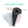 Vetris Rubber Pipe Insulation with Self-Adhesive Closure, ID 22–114 mm view 2
