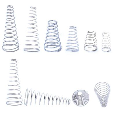 YSANO 304 Stainless Steel Tapered Compression Spring, 1.2–1.5 mm Wire Diameter
