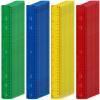 HOZEON 120-Pack 12-Inch Colorful Plastic Rulers with Holes, Metric and Inch Scales view 1