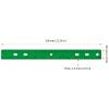HOZEON 120-Pack 12-Inch Colorful Plastic Rulers with Holes, Metric and Inch Scales view 2