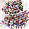 DANGAO 10 g Loose Round PVC Sequins, 3–6 mm view 1