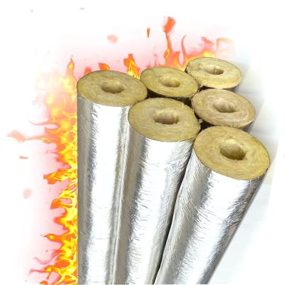 Glass Wool Pipe Insulation Sleeve, 50 mm Thick, 60 mm ID