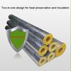 Glass Wool Pipe Insulation Sleeve, 50 mm Thick, 60 mm ID view 2