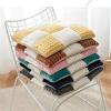 FANSU Chair Cushion, Checkerboard Seat Cushion, 40 x 40 cm, Green view 3