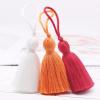 PORI 6-Piece 11 cm Cotton Tassels with Hanging Cord for DIY Crafts view 3