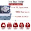 3D Sea Turtle Rug for Kitchen, Bathroom, Entryway, Living Room or Bedroom, Blue Ocean Underwater Animal Pattern, Non-Slip Flannel Carpet, Pattern 4, 120 x 160 cm view 4