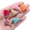 PORI 10/20/30-Piece 2 cm Cotton Tassels for Jewelry, DIY, Earrings, Keychains, Sewing and Curtain Trim view 2