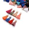 PORI 10/20/30-Piece 2 cm Cotton Tassels for Jewelry, DIY, Earrings, Keychains, Sewing and Curtain Trim view 3