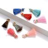 PORI 10/20/30-Piece 2 cm Cotton Tassels for Jewelry, DIY, Earrings, Keychains, Sewing and Curtain Trim view 4