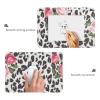 Large Rose Leopard Mouse Pad, Waterproof Desk Mat, 80 x 30 cm view 3