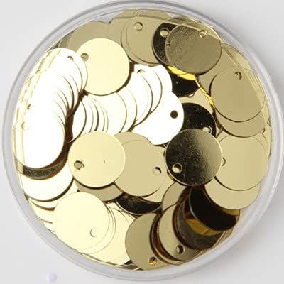 TEDAY Flat Round Loose Sequins for Sewing, Crafts, DIY, and Clothing