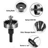 1-Piece 12–100 mm HSS Hole Saw for Metal, 26 mm view 4