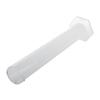 Oikabio Laboratory Set 250 mL Plastic Liquid Measuring Graduated Cylinder, Transparent, White view 2