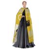 Orbs Squares Unisex Adult Hooded Cape for Halloween, Christmas, and Cosplay view 3