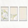 Estika No-Drill Roller Blind 105 x 220 cm Pearl, Semi-Transparent view 4