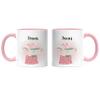 Kiddle-Design Pink Christmas Mug for Kids, Personalized with Name view 3