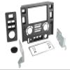 ACV Double-DIN Installation Frame for Land Rover Defender (LD, 2007–2016) – Black view 1