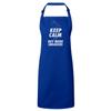 Fabulous Premium Kitchen Apron Blue Keep Calm and Buy More Sneakers Sneakerhead Collection Shoes Hobby Kicks view 1