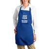 Fabulous Premium Kitchen Apron Blue Keep Calm and Buy More Sneakers Sneakerhead Collection Shoes Hobby Kicks view 2