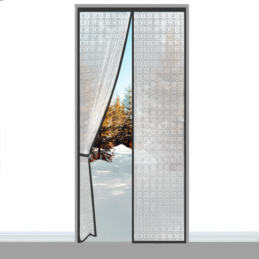Insulated Magnetic Door Curtain 130 x 230 cm
