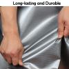 Woven Tarp with Eyelets, 5 x 18 m, Waterproof and UV-Resistant, 140 g view 4