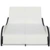 Yumeng 2-Person Outdoor Sun Lounger with Cushion, Black Poly Rattan view 4
