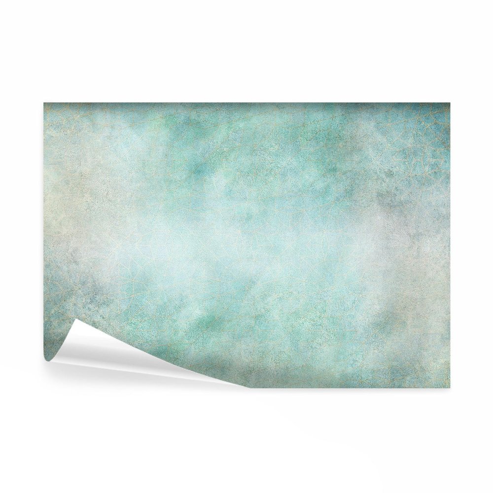 decomonkey Abstract Photo Wallpaper, 400 x 280 cm, Modern Geometric Fog Art
