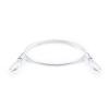 DQ-PP Coated Steel Cable with Loops, 2 m, 4/6 mm, 6x7 view 1