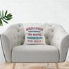 Mugffins Pillow with Insert and Saying for Radio Hosts, “Congratulations, You’re the Best,” 40 x 40 cm view 3
